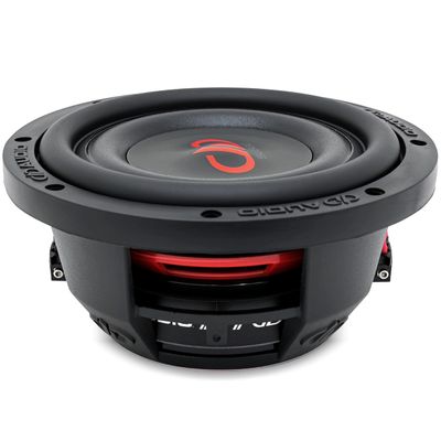 DD Audio SL608-D4 8" Slim Shallow Dual 4-Ohm 600W Subwoofer