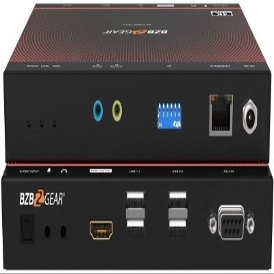BZBGEAR 4K UHD AV Over IP Multicast Receiver with Video Wall, KVM & PoE Support - BG-IPGEAR-PRO-R