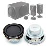1.5 Inch 4 Ohm 6W Mini Portable Speaker 40mm Full Range Ultra-Thin Neodymium Loudpeakers for DIY Home Theater 2PCS 40mm Speaker view 2