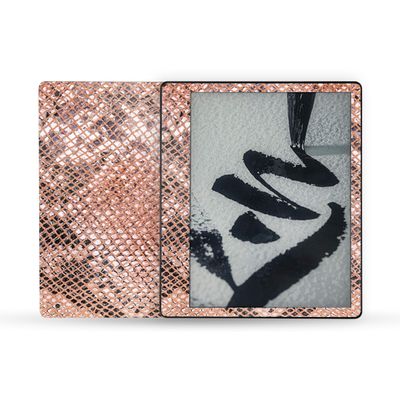 MightySkins Glossy Glitter Skin Compatible with Amazon Kindle Scribe (2022) Full Wrap - Rattler Back | Protective High-Gloss Glitter Finish | Easy to Apply | Made in The USA