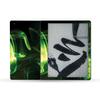 MightySkins Skin Compatible with Amazon Kindle Scribe (2022) Full Wrap - Green Mystic Flames | Protective, and Unique Vinyl Decal wrap Cover | Easy to Apply | Made in The USA view 1