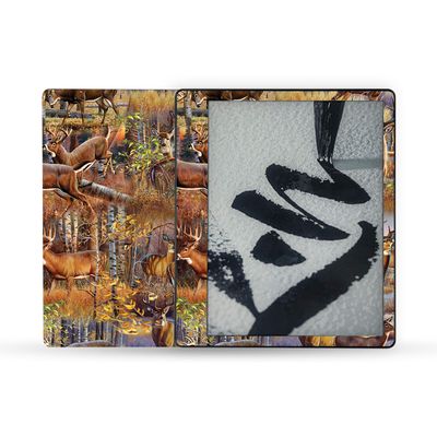 MightySkins Skin Compatible with Amazon Kindle Scribe (2022) Full Wrap - Deer Pattern | Protective, Durable, and Unique Vinyl Decal wrap Cover | Easy to Apply | Made in The USA