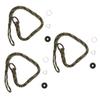 Gatuida 3pcs Camera Belt Digital Camera Supplies Comfortable Strap Wrist Lanyard view 1