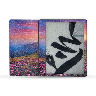 MightySkins Glossy Glitter Skin Compatible with Amazon Kindle Scribe (2022) Full Wrap - Field of Color | Protective High-Gloss Glitter Finish | Easy to Apply | Made in The USA