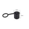 5pcs BNC Silicone Protectors Cap Port Cover Anti Dust Black view 2