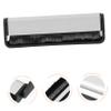 Gatuida 3pcs Vinyl Record Cleaning Brush Turntable Cleaner for Optimal Dust Removal Anti-Static Soft Bristles Professional Record Care Silver view 2