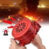 GBHJJ Hand Crank Siren Horn, Hand Loud Crank, Emergency Safety Manual Siren, Portable Hand Held Siren Horns Alarm, Fire Alarm Tornado Air Raid view 2