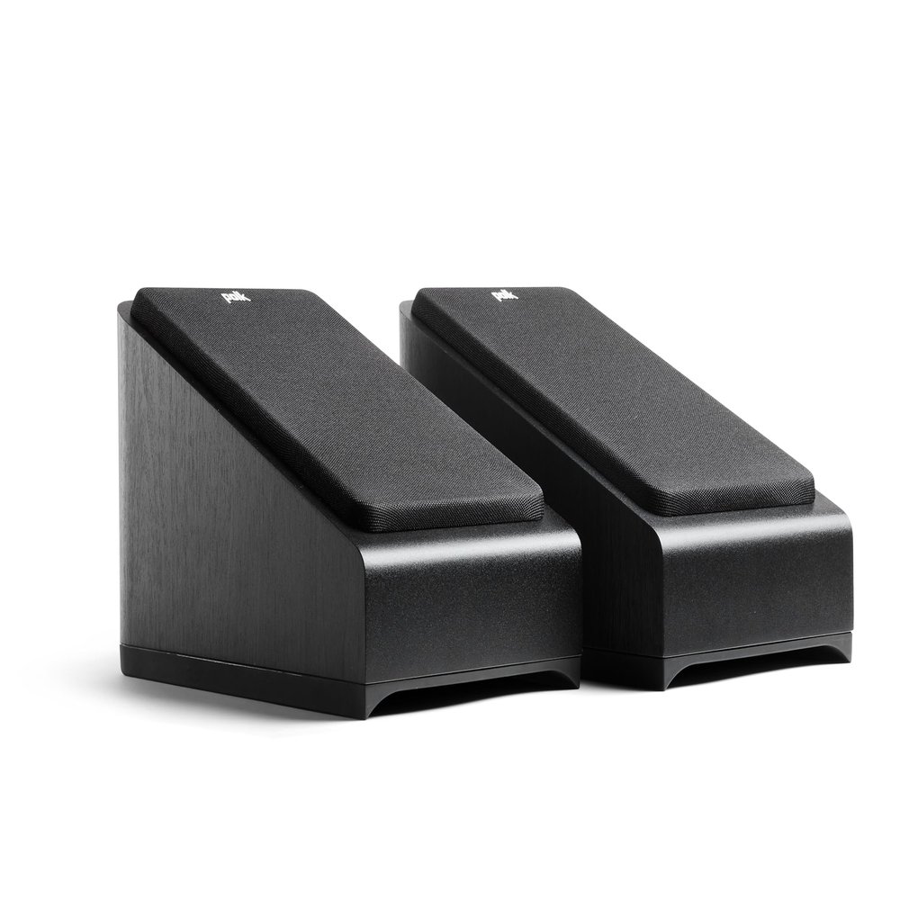 Polk Signature Elite ES90 Height Module Speaker (Pair) for Immersive Overhead Sound, Terylene Dome Tweeter, Mica-Fortified Polypropylene Midrange Woofer, Dolby Atmos, DTS:X, & IMAX Enhanced, Black