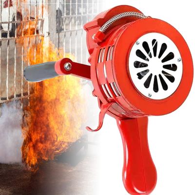 GBHJJ Hand Crank Siren Horn, Hand Loud Crank, Manual Operated Portable Metal Alarm/Siren Aluminium Alloy Hand Crank, Fire Alarm Tornado Air Raid