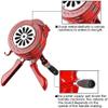 GBHJJ Hand Crank Siren Horn, Hand Loud Crank, Manual Operated Portable Metal Alarm/Siren Aluminium Alloy Hand Crank, Fire Alarm Tornado Air Raid view 4