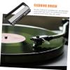 Hemobllo 3pcs Vinyl Record Cleaning Brush Carbon Fiber Cd Cleaning Tool Record Player Accessory view 3