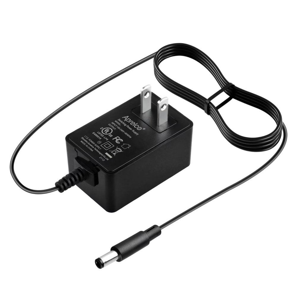 Aprelco UL Listed 6V DC Adapter Compatible with Nobsound NS-10P NS-10 NS10P Mini Vacuum Tube Preamp Audio Hi-Fi Stereo Pre-Amplifier Treble & Bass Control