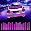 WONFAST Sound Music Beat Activated Sensor Car Sticker Equalizer Glow Rhythm LED Flash Light Audio Voice Rhythm Lamp,90X25cm (Pink Purple) view 1