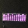 WONFAST Sound Music Beat Activated Sensor Car Sticker Equalizer Glow Rhythm LED Flash Light Audio Voice Rhythm Lamp,90X25cm (Pink Purple) view 4