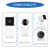 Voyaux Dual Pack Wall Mount for Wyze Cam Pan V3 - All-Angle Swivel & Tilt Adjustable Bracket for Indoor & Outdoor Use.Mount Compatible with SimpliSafe Outdoor Security Camera view 2