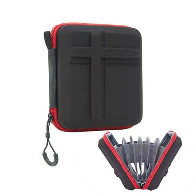 Hityeneed 8 Slot Hard Shell Camera Lens Filter Case,Water Resistant, Shockproof & Dustproof for Square or Rectangular Filters Up to 95mm,Portable Filter Storage Bag