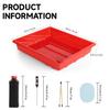 eTone Darkroom Developing Equipment Kit Film Processing Dishes for 8x10'' 5x7'' 4x5'' Photo Color B&W Film view 3