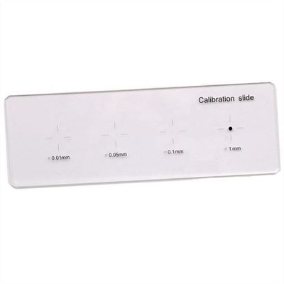 Lab Microscope Slides 922 Dots Reticle Micrometer Calibration Plate for Microscope Camera Measurement Microscope Parts