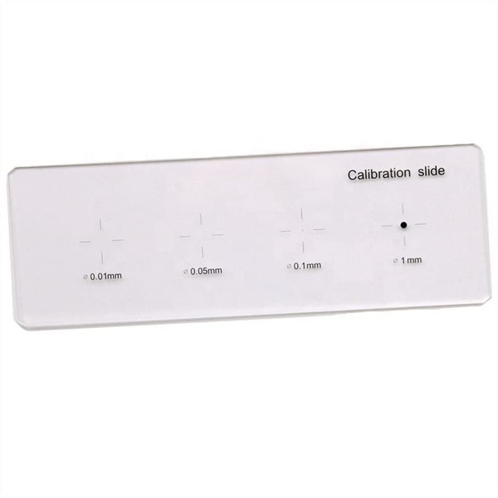 Lab Microscope Slides 922 Dots Reticle Micrometer Calibration Plate for Microscope Camera Measurement Microscope Parts