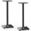 ELIVED Universal Speaker Stand Pair, 31 Inch Height Bookshelf Speaker Stands for Satellite Speaker Large Speaker Up to 22 lbs, Surround Sound Speaker Stand with Cable Management, Black, YD5022 view 1