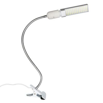 VAKUUM Lab Microscope Slides LED Clip-On Desk Lamp 20W Multi Lamp Beads Replaceable Bulb Multi-Function Desk Lamp, Repair Spotlight Reading Book Night Light Microscope Parts (Color : Lamp)