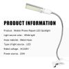 VAKUUM Lab Microscope Slides LED Clip-On Desk Lamp 20W Multi Lamp Beads Replaceable Bulb Multi-Function Desk Lamp, Repair Spotlight Reading Book Night Light Microscope Parts (Color : Lamp) view 4