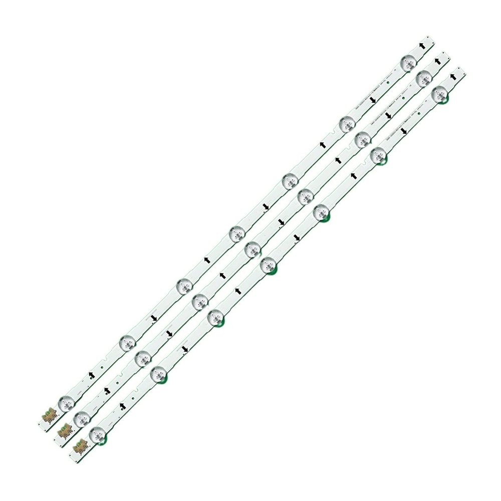 TEMKIN LED Array Bars Fit for Samsung D4GE-320DC0-R2 D4GE-320DC0-R3 2014SVS32HD 32 Inches TV Backlight LED Strip Light Matrix Lamps Bands led Backlight Strips Lamps (Color : 2set)