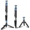 SIRUI Carbon Fiber Monopod with Feet, 67" Camera Monopod for Travel, Portable & Lightweight, Max Load 22lbs/10kg, 360 Panorama, Modular 3 in 1 (P-325FL) view 1