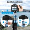SIRUI Carbon Fiber Monopod with Feet, 67" Camera Monopod for Travel, Portable & Lightweight, Max Load 22lbs/10kg, 360 Panorama, Modular 3 in 1 (P-325FL) view 2