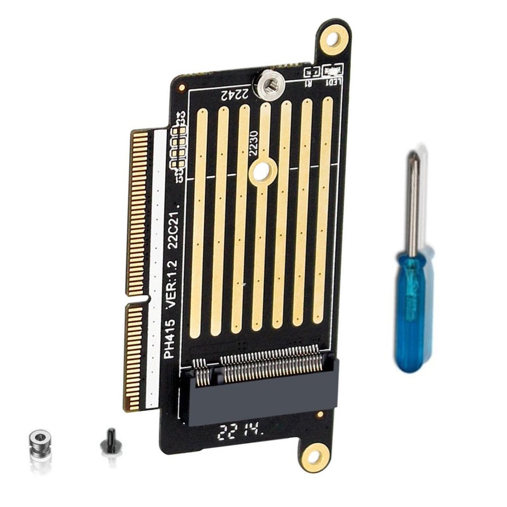 MOUDOAUER A1708 SSD Adapter Card M.2 The M Key SSD Convert Card for MacBook PRO 2016 2017 A1708 SSD 2230 2242