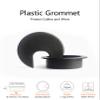 Bicafa 6 Pack Desk Grommet 2 Inch (50 mm) Bi-Metal Hole Saw Kit with Cord Wrap Coiled Tube Management,2 m Cable Sleeve Organizer with Table Hole Cover view 2