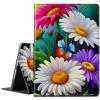 BPQOJB for Microsoft Surface Pro 8 Case with Adjustable Stand & Auto Wake/Sleep PU Leather Slim Smart Protect Cover Tablet Case for Microsoft Surface Pro 8 13 inch 2021 - Butterfly Flower view 1