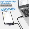Gugxiom 40Gbps USB C Female to Female Adapter Coupler, PD 240W Fast Charging8K 60Hz Audio and Video,for Phones, Tablets, Laptops, Monitors, Game Consoles view 3