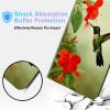 BPQOJB for Microsoft Surface GO 3/GO 2 Case with Adjustable Stand & Auto Wake/Sleep PU Leather Slim Smart Protect Cover - Cute Hummingbird view 4