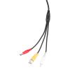 Sonew 3-in-1 CCTV Cable CCTV Cable Security Camera for CCTV Security Dvr System Installatio Audio Video Accessories Dvr System Installation (20m / 65.6ft) view 2