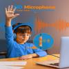 awatrue Kids Headphones Wired Toddler Headphones with Microphone, Over-Ear Headphones, 85/94dB Volume-Limiting, 3.5mm Jack, Foldable On-Ear Design - Safe & Comfortable for Learning BRBO view 4