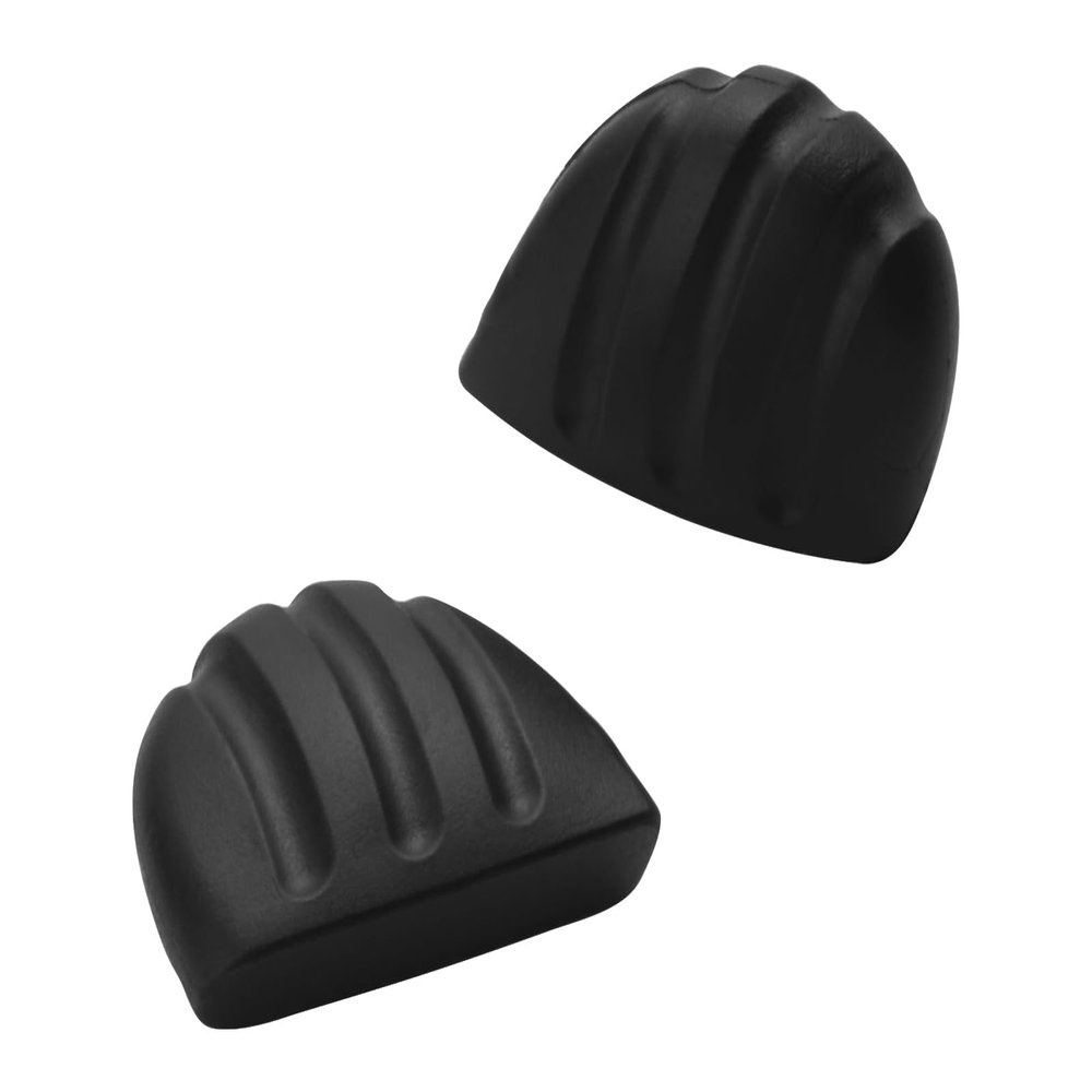 Bwake Replacement Nose Pieces Pads for Maui Jim Makaha/Sandy Beach/Ho'okipa/Kanaha/Turtle Bay/Banyans/Hapuna Sunglasses - Black