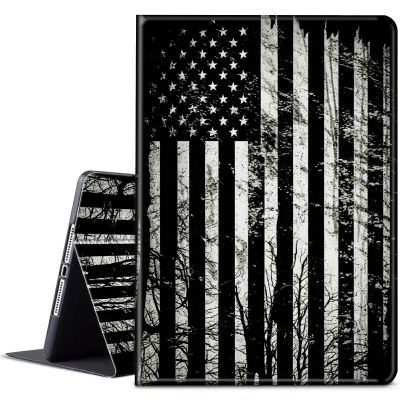 BPQOJB for Samsung Galaxy Tab S9 Ultra Case with Adjustable Stand & Auto Wake/Sleep Slim Smart Protect Cover Tablet Case for Samsung Galaxy Tab S8 Ultra 5G 14.6 inch - American USA Flag