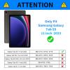 BPQOJB for Samsung Galaxy Tab S9 Case with Adjustable Stand & Auto Wake/Sleep Slim Smart Protect Cover Tablet Case for Samsung Galaxy Tab S9 5G 11 inch 2023 - Hummingbird Flower and Plant view 2