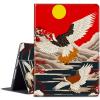 BPQOJB for Kindle Scribe Case with Adjustable Stand & Auto Wake/Sleep PU Leather Slim Smart Protect Cover Tablet Case for Kindle Scribe 10.2 inch 2022 - Bird and Sun view 1