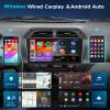 16EQ 2G 64G Radio for Toyota RAV4 2001 2002 2003 2004 2005 2006 Car Stereo with Wireless CarPlay Android Auto,9'' 1080P HD IPS Touch Screen,Bluetooth,28UIs,FM/RDS,GPS WiFi MirrorLink Backup Camera view 4