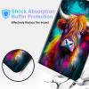 BPQOJB for Kindle Scribe Case with Adjustable Stand & Auto Wake/Sleep PU Leather Slim Smart Protect Cover Tablet Case for Kindle Scribe 10.2 inch 2022 - Cute Colorful Cow view 4