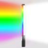 Andoer RGB Photography Light Wand, 15W RGB Handheld Photography Lamp Dual-Side Luminescence Stick Light Portable LED Light LED Wand with 5000mAh Battery Built in 2500K-9000K 21 Light Effect Modes view 1
