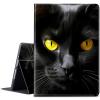BPQOJB for Kindle Scribe Case with Adjustable Stand & Auto Wake/Sleep PU Leather Slim Smart Protect Cover Tablet Case for Kindle Scribe 10.2 inch 2022 - Black Cat Face view 1