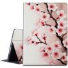 BPQOJB for Kindle Scribe Case with Adjustable Stand & Auto Wake/Sleep PU Leather Slim Smart Protect Cover Tablet Case for Kindle Scribe 10.2 inch 2022 - Pink Cherry Tree view 1