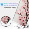 BPQOJB for Kindle Scribe Case with Adjustable Stand & Auto Wake/Sleep PU Leather Slim Smart Protect Cover Tablet Case for Kindle Scribe 10.2 inch 2022 - Pink Cherry Tree view 4
