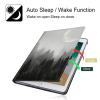 BPQOJB for Kindle Scribe Case with Adjustable Stand & Auto Wake/Sleep PU Leather Slim Smart Protect Cover Tablet Case for Kindle Scribe 10.2 inch 2022 - Forest view 3