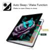 BPQOJB for Kindle Scribe Case with Adjustable Stand & Auto Wake/Sleep PU Leather Slim Smart Protect Cover Tablet Case for Kindle Scribe 10.2 inch 2022 - Green Butterfly and Roses view 3