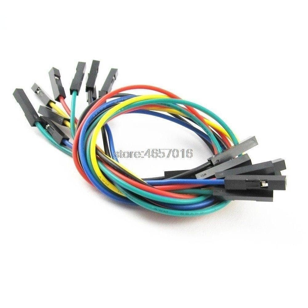 100pcs 1p-1p 2.54mm Pin Wire Cable Male to Male Connector Length:200mm