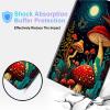 BPQOJB for Kindle Scribe Case with Adjustable Stand & Auto Wake/Sleep PU Leather Slim Smart Protect Cover Tablet Case for Kindle Scribe 10.2 inch 2022/2024 - Mushroom Moon view 4
